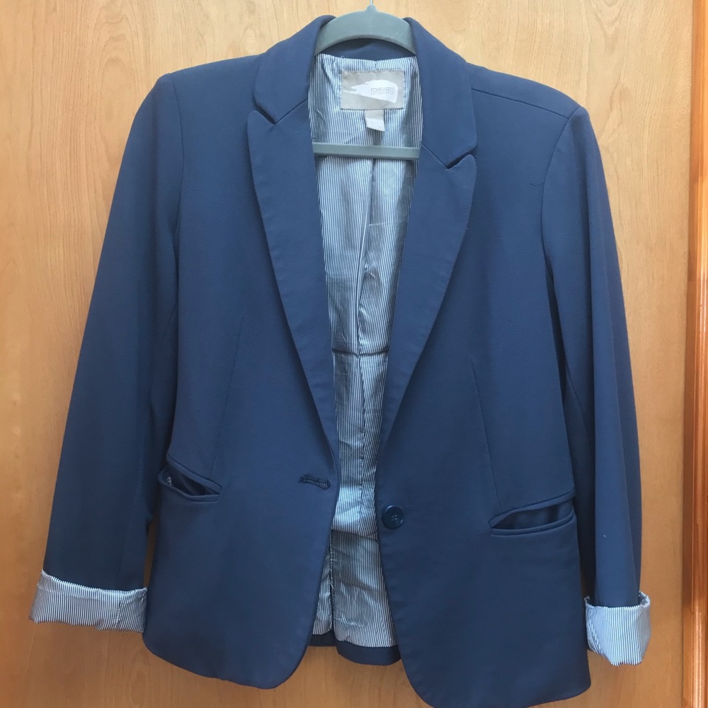 Blue blazer